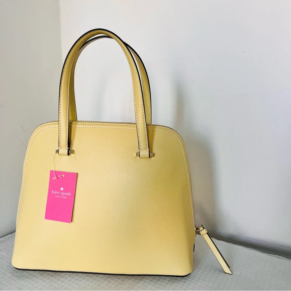 Kate Spade New York Patterson Drive Pebbled Embosse Purse /Shoulder Butter NWT
